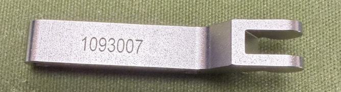 Laser marked part 11