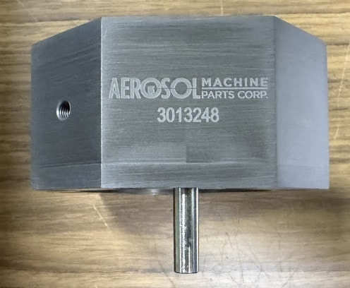 Laser marked part 15