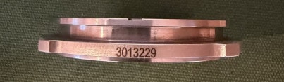 Laser marked part 20